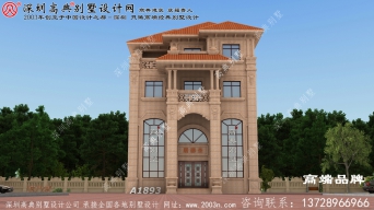 驚艷的歐式四層豪宅設(shè)計戶型方案圖，主體60萬