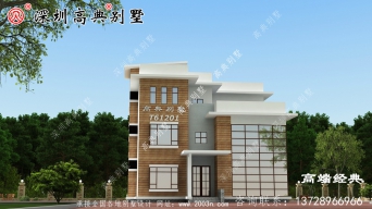 農(nóng)村普通的四層自營住宅照片，美麗溫暖，滿足了我對家的幻想。
