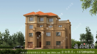 四層別墅的房子設(shè)計了房間布局圖，雅致