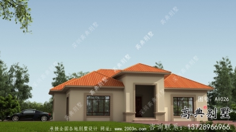 單層小別墅，送給不愿去城里住的父母