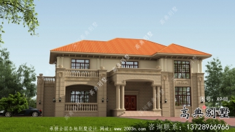二層住宅設(shè)計(jì)圖，包括全套圖紙和效果圖