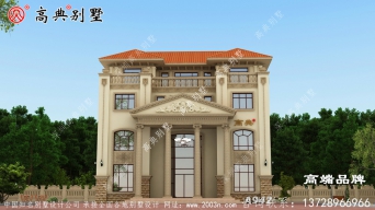大戶(hù)型歐式四層別墅，滿(mǎn)足一般家庭的人口居住條件