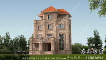 好看不單調(diào)的意大利風格石材別墅