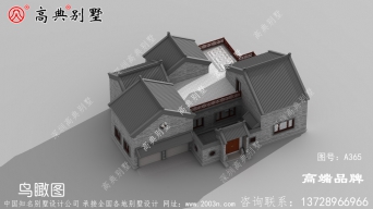 淳樸素雅的中式風(fēng)格兩層別墅，簡約別致