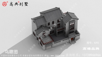 外觀大氣、戶型實(shí)用，符合農(nóng)村人的審美觀