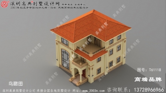 三層農(nóng)村別墅設(shè)計圖，建一棟外觀耐看，布局大氣的別墅