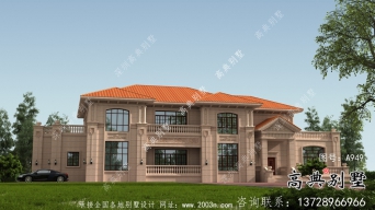 豪華歐式石材大戶型，包括一套圖紙和效果圖