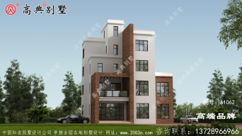 農(nóng)村現(xiàn)代風(fēng)格五層大戶型別墅，外觀和戶型上完美搭配