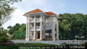 歐式風(fēng)格三層復(fù)式別墅設(shè)計(jì)圖紙