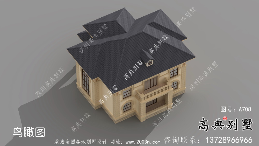 二層歐式古典鄉(xiāng)村別墅設(shè)計(jì)實(shí)際效果工程圖紙