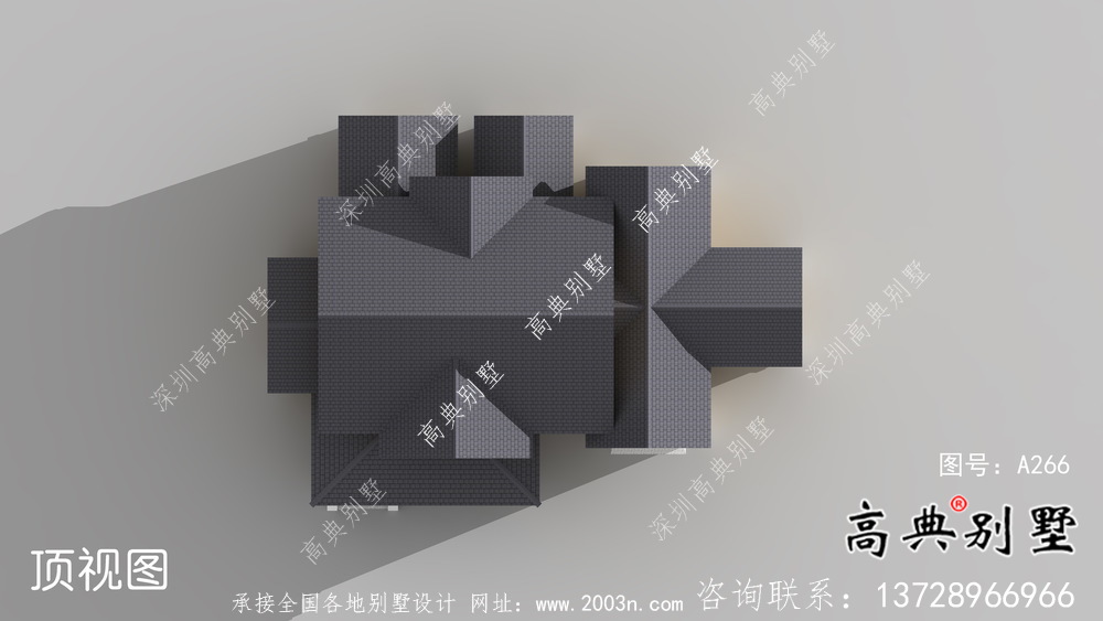 別具一格大氣兩層別墅住宅設(shè)計圖紙