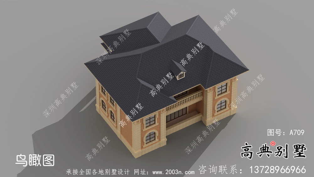 整套二層歐式田園風(fēng)別墅設(shè)計(jì)實(shí)際效果工程圖紙