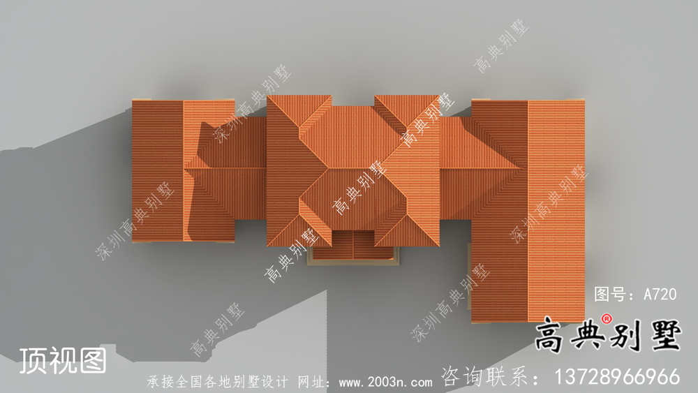 歐式二層別墅墅設(shè)計(jì)實(shí)際效果工程圖紙