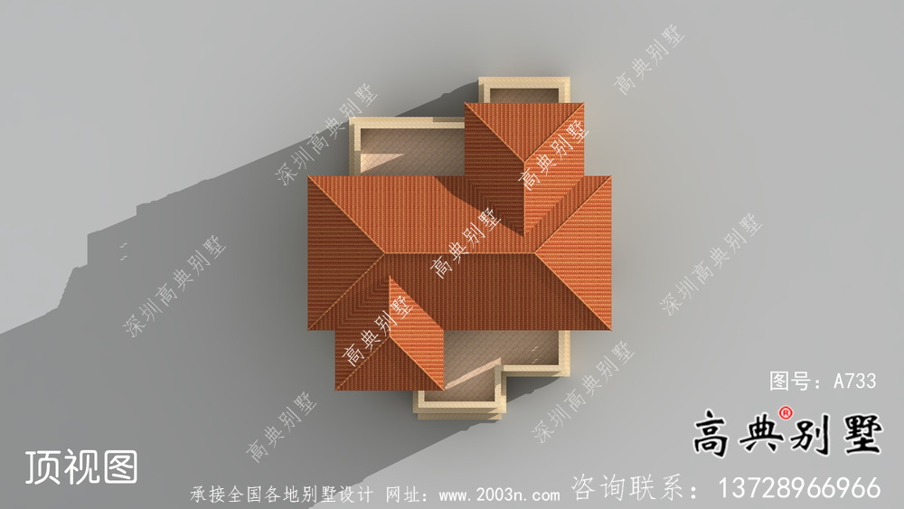 190平二層歐式農(nóng)村別墅全套設(shè)計(jì)施工效果圖紙
