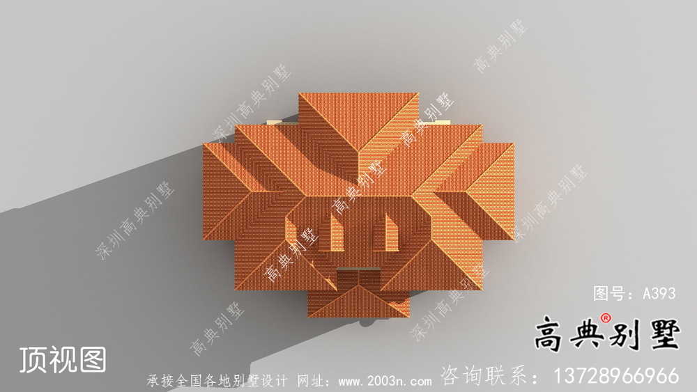 農(nóng)村二層大氣歐式風(fēng)格住宅設(shè)計圖紙