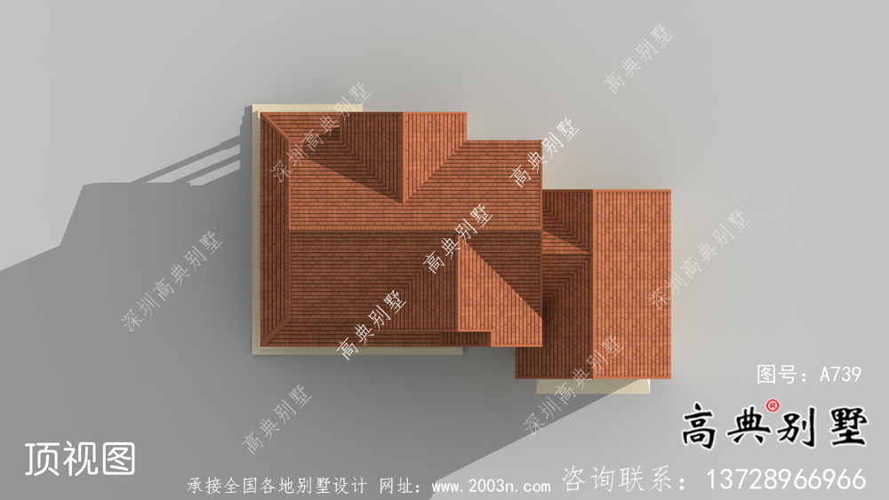 全套二層簡歐自建別墅帶車庫施工效果圖紙