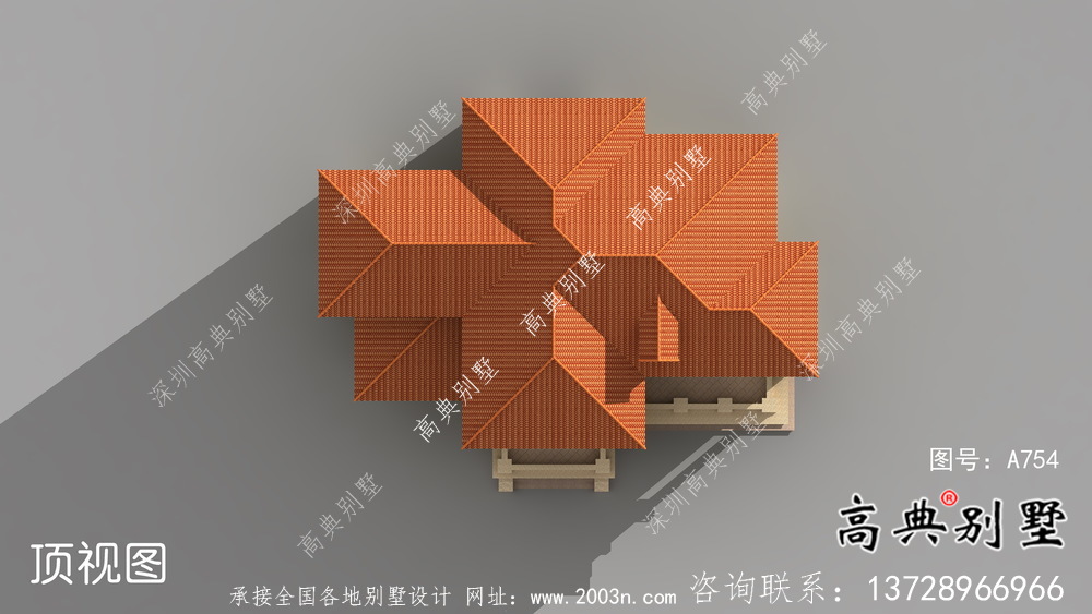 農(nóng)村歐式二層別墅自建全套設(shè)計(jì)效果圖