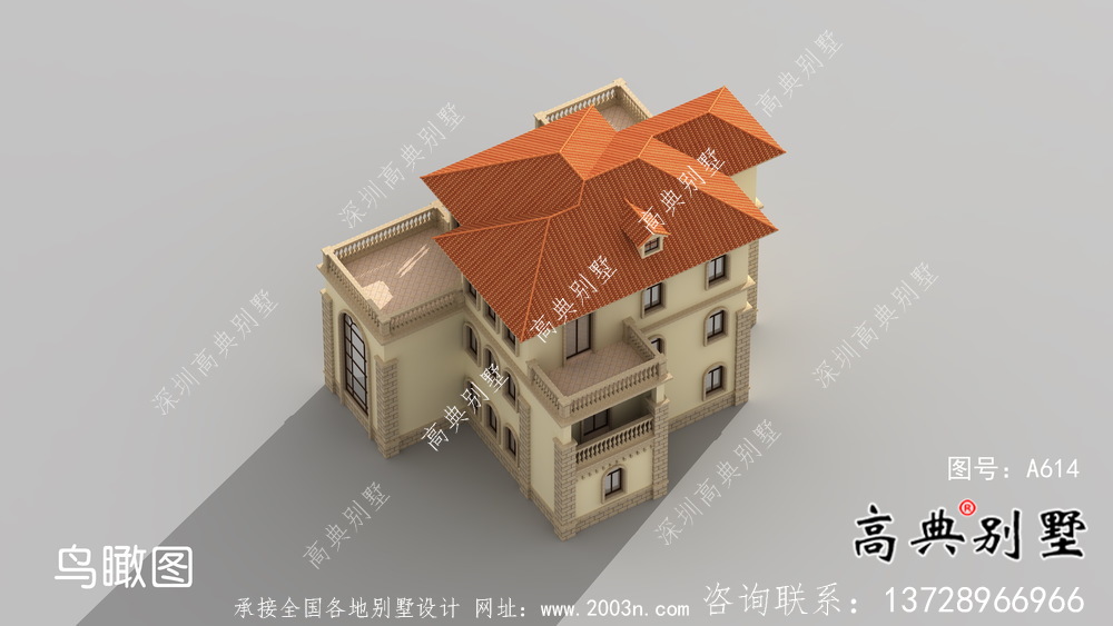 最新款法式風(fēng)格復(fù)式獨(dú)棟別墅整套圖
