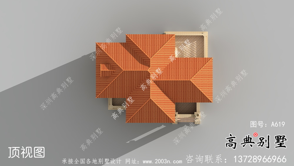 農(nóng)村歐式風(fēng)格豪華自建房屋設(shè)計(jì)圖+效果圖