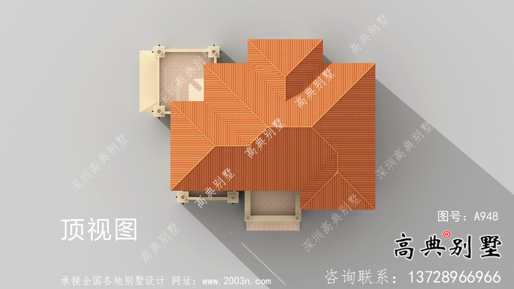 實用簡易兩層歐式風(fēng)格別墅設(shè)計圖紙
