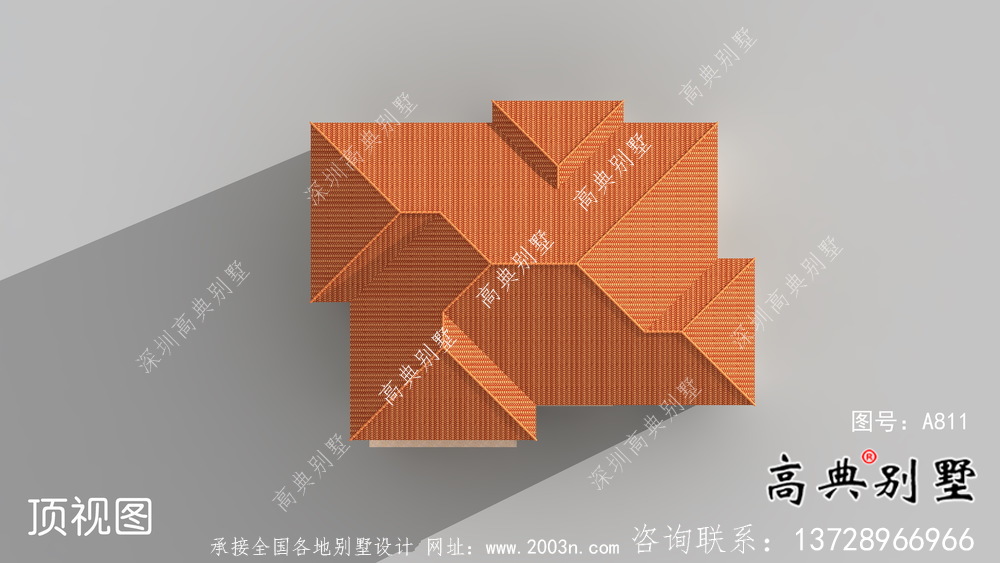 鄉(xiāng)村三層歐式別墅全套設(shè)計(jì)圖紙及外觀效果圖