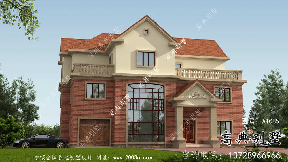 農(nóng)村最受歡迎的別墅歐式風(fēng)格別墅設(shè)計(jì)圖