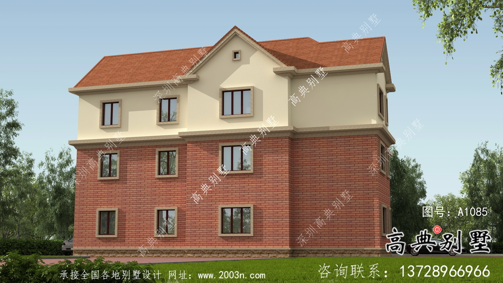農(nóng)村最受歡迎的別墅歐式風(fēng)格別墅設(shè)計(jì)圖