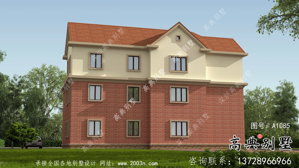 農(nóng)村最受歡迎的別墅歐式風(fēng)格別墅設(shè)計(jì)圖