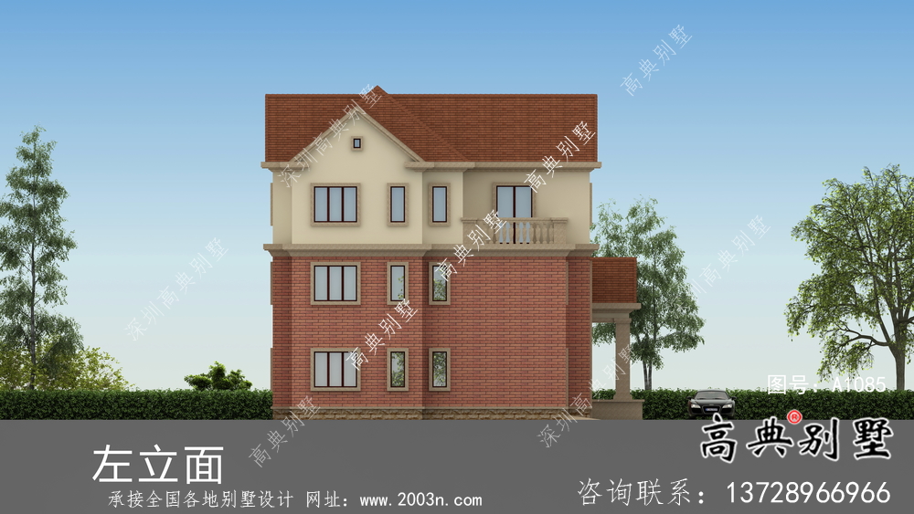 農(nóng)村最受歡迎的別墅歐式風(fēng)格別墅設(shè)計(jì)圖