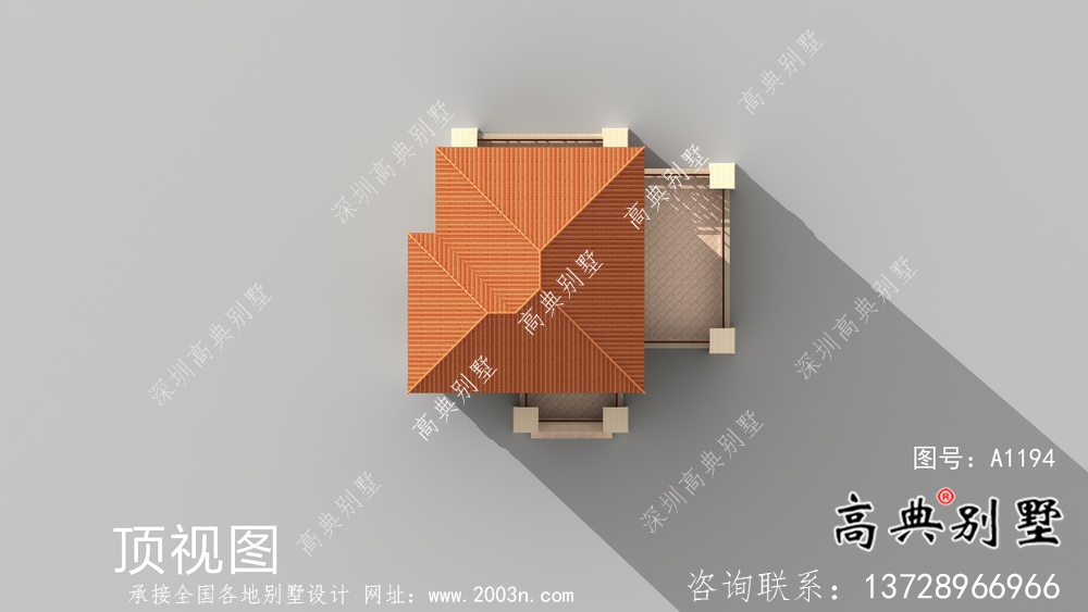 歐式風(fēng)格新農(nóng)村房屋設(shè)計圖，效果圖