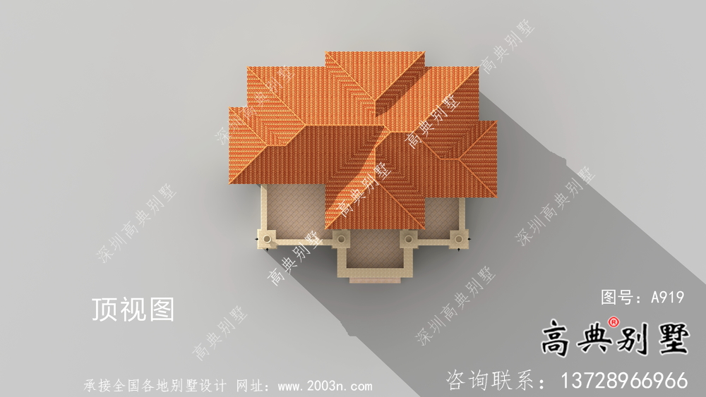 歐式大氣三層鄉(xiāng)村復(fù)式別墅設(shè)計(jì)圖紙