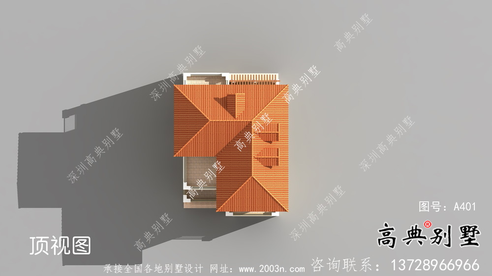 中小型三層歐式風(fēng)格別墅設(shè)計(jì)圖+效果圖