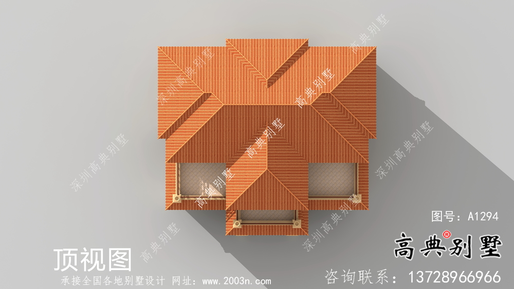 三層別致豪華意大利風(fēng)格農(nóng)村房屋設(shè)計(jì)圖