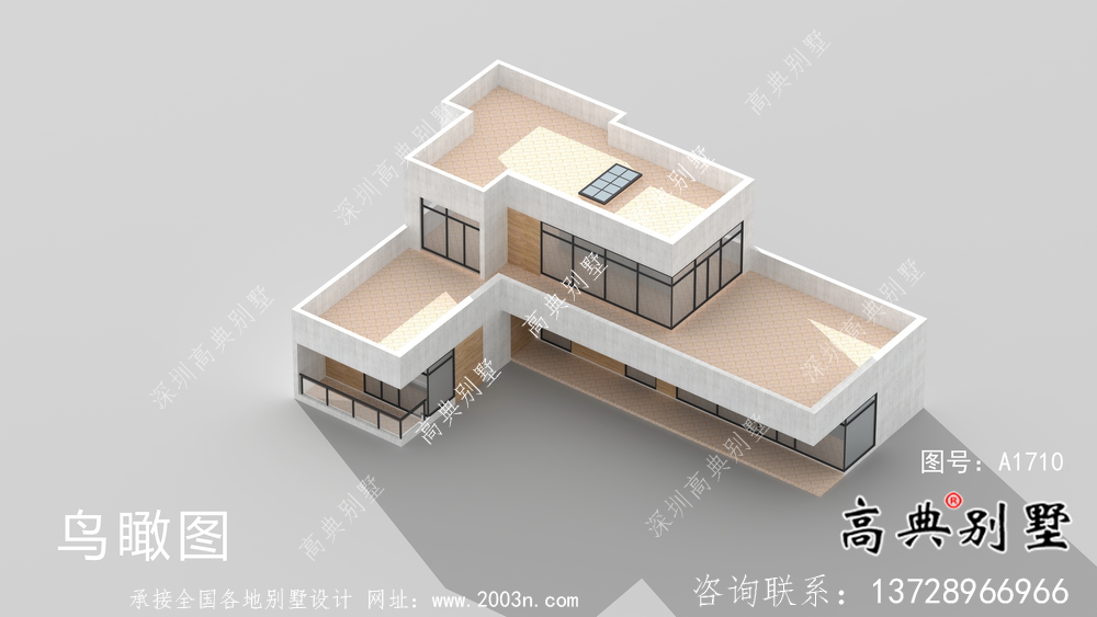 現(xiàn)代二層自建別墅外觀設(shè)計(jì)效果圖