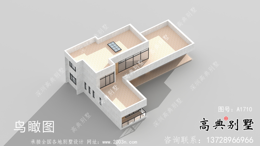 現(xiàn)代二層自建別墅外觀設(shè)計(jì)效果圖
