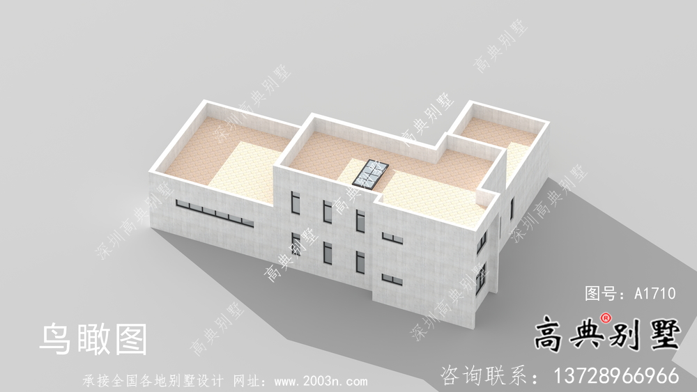 現(xiàn)代二層自建別墅外觀設(shè)計(jì)效果圖