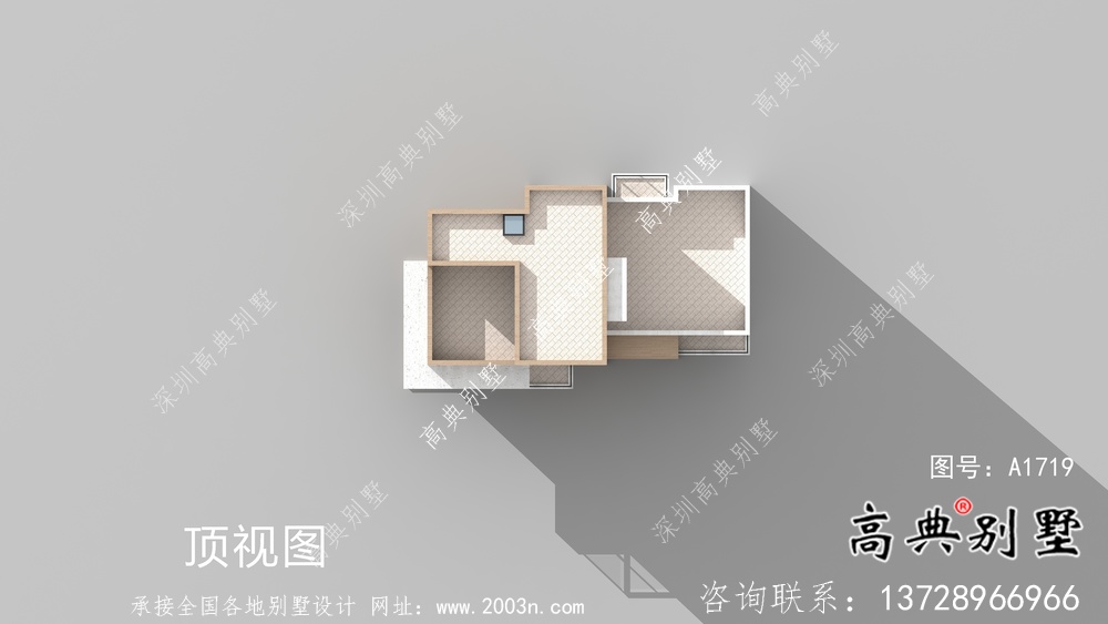 現(xiàn)代簡約式風格二層別墅設(shè)計圖紙