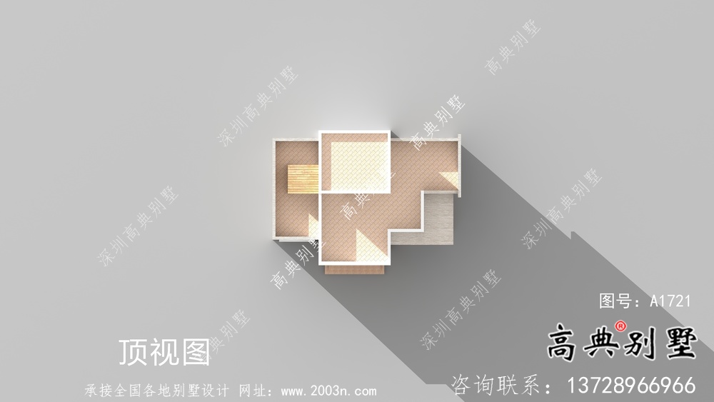 農(nóng)村二層現(xiàn)代別墅外觀設(shè)計效果圖