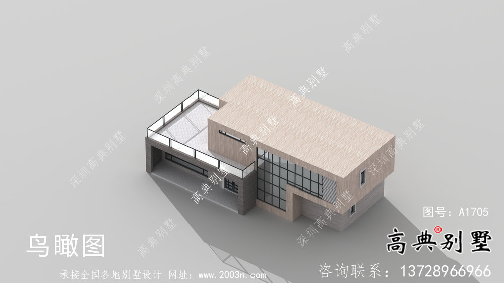 二層簡單時(shí)尚現(xiàn)代風(fēng)格別墅設(shè)計(jì)方案圖