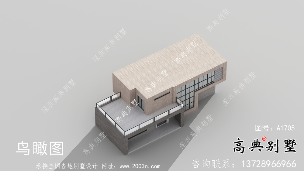 二層簡單時(shí)尚現(xiàn)代風(fēng)格別墅設(shè)計(jì)方案圖