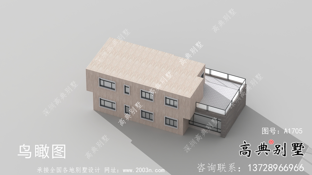 二層簡單時(shí)尚現(xiàn)代風(fēng)格別墅設(shè)計(jì)方案圖