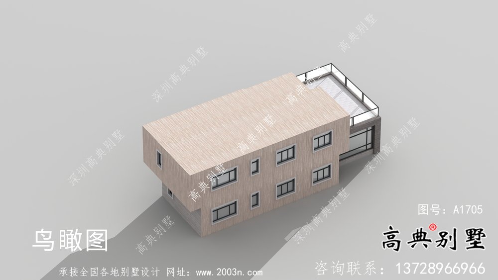 二層簡單時(shí)尚現(xiàn)代風(fēng)格別墅設(shè)計(jì)方案圖