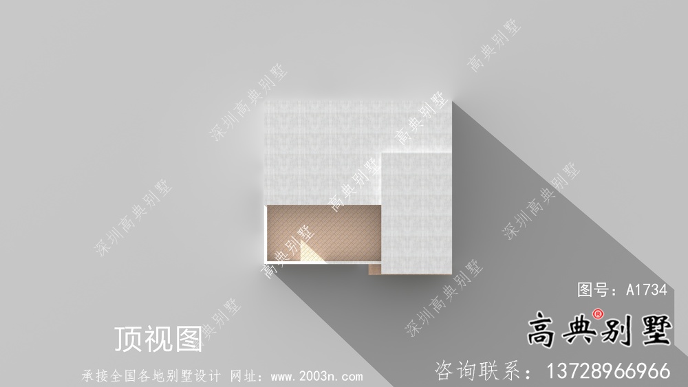 二層平屋頂別墅現(xiàn)代小洋樓設(shè)計(jì)方案圖紙