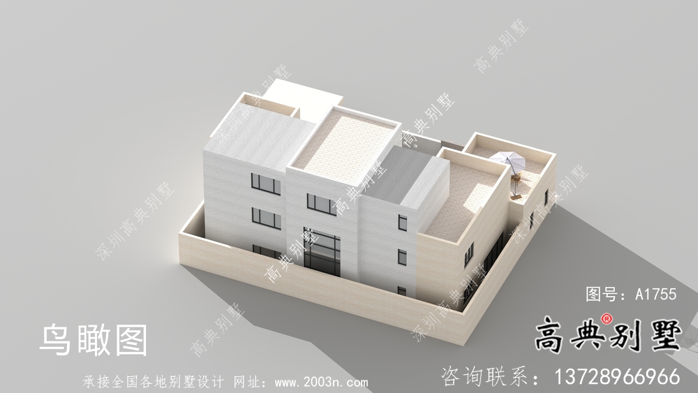 經(jīng)濟(jì)實(shí)用型現(xiàn)代風(fēng)格院子別墅建筑結(jié)構(gòu)圖