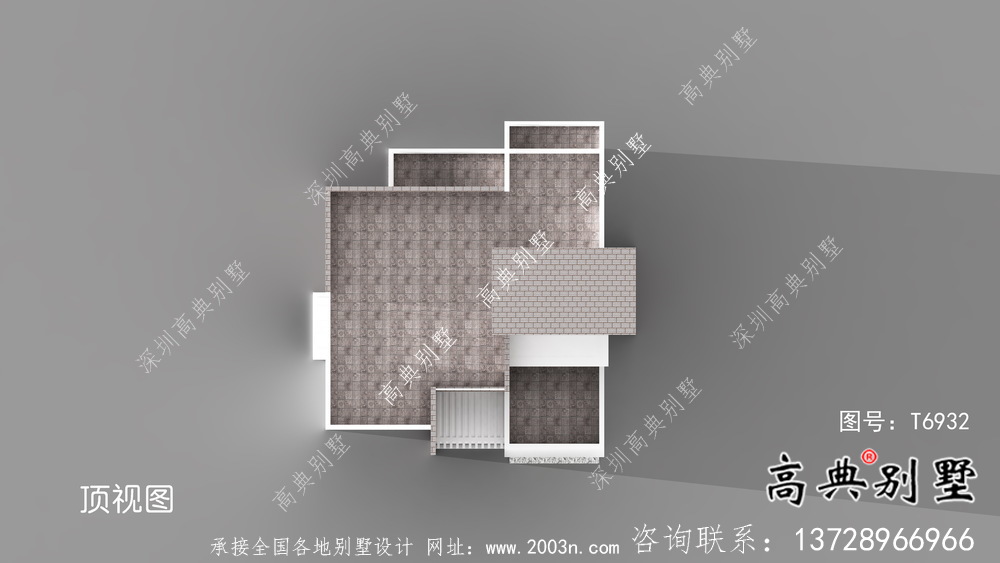 實(shí)用美觀二層新型現(xiàn)代風(fēng)格農(nóng)村別墅帶車庫