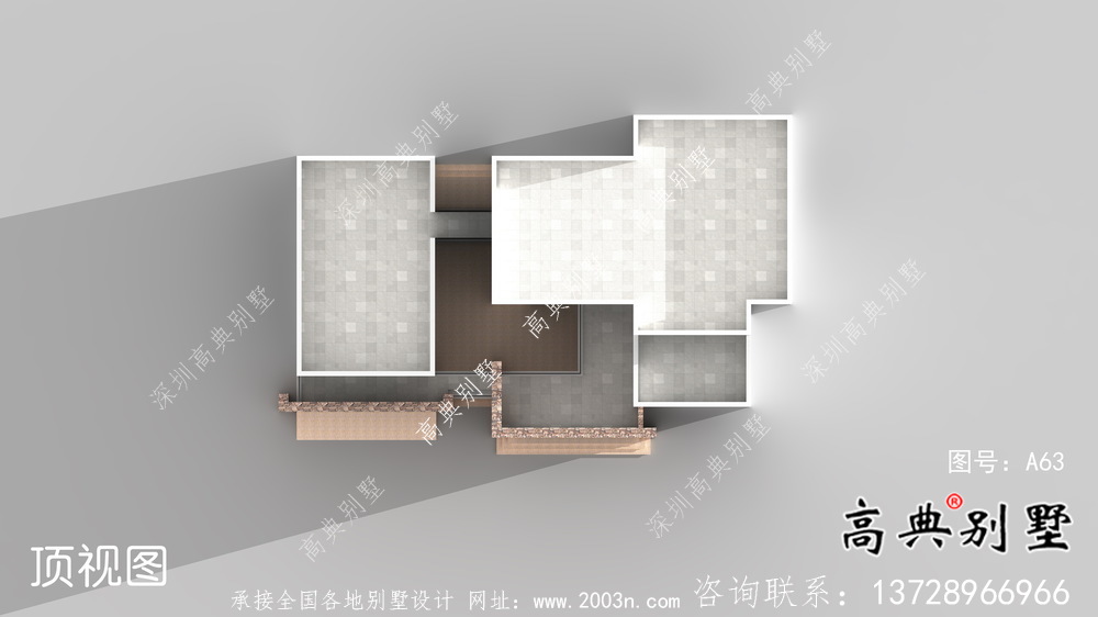 最新農(nóng)村現(xiàn)代風三層別墅設計圖紙