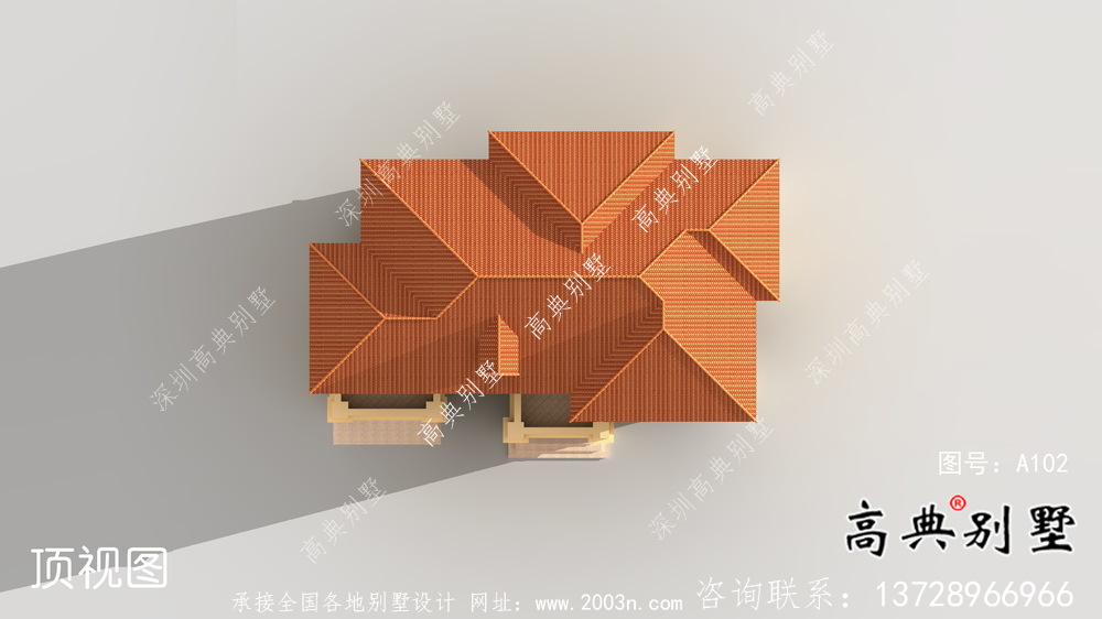 樸素實(shí)用的三層復(fù)式和帶車庫(kù)的住宅設(shè)計(jì)圖效果圖
