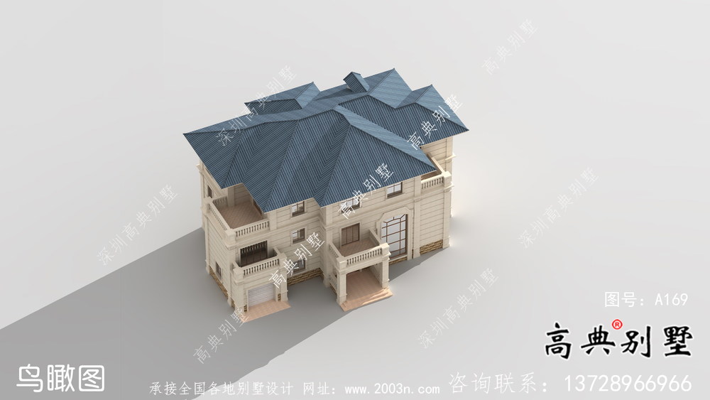 三層實用精致小別墅設計含效果圖