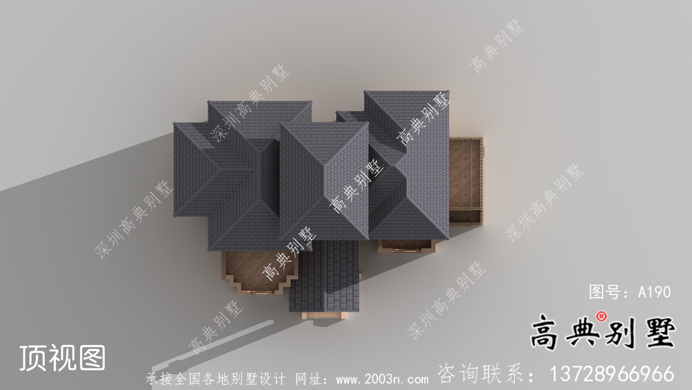 三層歐式風(fēng)格新農(nóng)村別墅設(shè)計(jì)圖