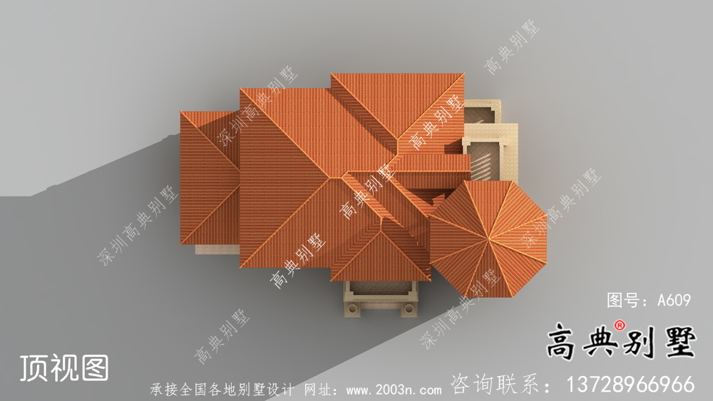 農(nóng)村自建復(fù)式二層歐式別墅設(shè)計圖紙及施工圖